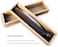 9 Length Incense Stick Holder with 3 Holes, Ceramic Incense Ash Cather for Counters, Meditation Room, Yoga, Home, Office, Brown