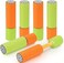 Radiotronics 6pcs Mini EVa Water Pistol Shooter Straight Bubble Pull High Pressure Watering Toys Outdoor Beach Swimming Shooting Toy
