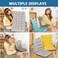 N/A High Back Chair Cushions Set of 1/2/4/6, with Ties Thickened One-Piece Outdoor Indoor Furniture Chair Seat Cushion, D,33x42x45cm1pcs