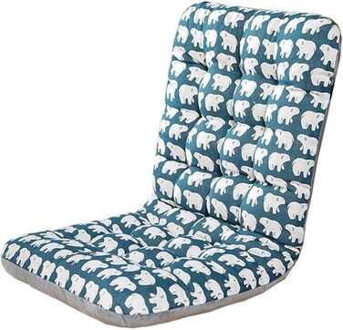 N/A High Back Chair Cushions Set of 1/2/4/6, with Ties Thickened One-Piece Outdoor Indoor Furniture Chair Seat Cushion, D,33x42x45cm1pcs