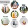Extra Large Clear Plastic Storage Bags,5Pieces 40x60 Inches Big Giant Jumbo Huge Plastic Storage Bags for Luggage, Suitcase,Furniture,5 Ribbons Included