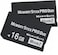 16GB Pro Duo (MARK2) MS Memory Stick Camera Memory Card