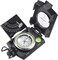 Multifunctional Military Metal Sighting Navigation Compass with Inclinometer   Impact Resistant &amp; Waterproof Compass for Hiking, Camping, Boy Scout