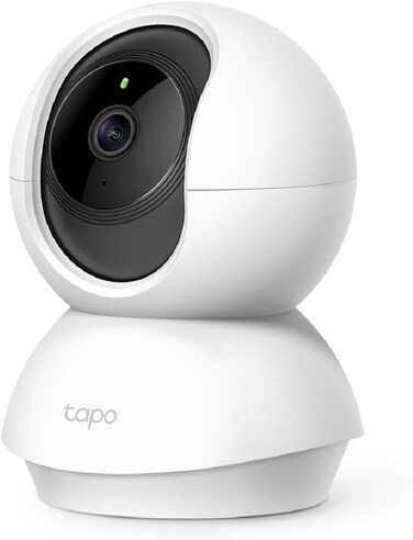 TP-Link Pan/Tilt 1080p Resolution, 360&deg;Rotational View Security Camera  Motion Tracking  Motion &amp; Baby Crying Detection  Works with Alexa &amp; Google Home (C200)