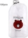Fresh Keeping Bags Food Cover 100PCS, Reusable Bowl Covers Stretch Lids for Containers, Elastic Storage Meal Prep Dish Plate Plastic Family Outdoor Picnic Transparent