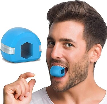 Jawline Exerciser Tool, Double Chin Reducer for Women &amp; Men, Face Fat Reducer, Jawline Shaper, Slim &amp; Tone Face &amp; Neck, Jaw Liner Tool for Men &amp; Women