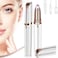 Rechargeable Eyebrow Trimmer Body Mini Trimmer for Women, Eyebrow, Lip, Nose, Body and Facial Hair Remover for Women with Cleaning Brush