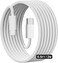Radiotronics USB C to USB C Cable 2 M, 60W Braided, Power Delivery PD Cable Type C, Compatible with iPhone 15/15 Pro/15 Plus/15 Pro Max,iPad Mini/Pro, MacBook Pro/Air, White