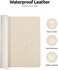 Office Desk Mat, Large Mouse Pad, Non-Slip PU Leather Desk Blotter, Laptop Desk Pad, Waterproof Desk Writing Pad for Office and Home (Eggshell, 23.6&quot; x 13.8&quot;)
