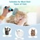 Radiotronics Slicker Brush, Dog Brush Gently Cleaning Pin Brush for Shedding Dog Hair Brush for Small Dogs Puppy Yorkie Poodle Rabbits Cats-Large, Blue