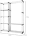 Non-woven Combination Wardrobe Clothes Storage Rack