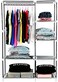 Non-woven Combination Wardrobe Clothes Storage Rack