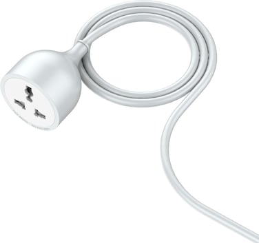 Radiotronics Extension Cord 5M,Universal Power Strip with UK Socket, Surge protector,Heavy-Duty Cable for TV, Fan, Vacuum, Indoor Outdoor Use, 2500W Max