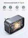 Radiotronics 4-in-1 Travel Charger Adapter 30W Accepts Devices with UAE/KSA/UK Plugs for Use in Type C Sockets in European Plug Travel Converter Charger with 3 USB Ports, Type G 3 Pin to Euro C Plug