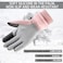 Winter Ski Gloves, Waterproof Touchscreen Snowboard Gloves, Windproof Warm Snow Gloves for Mens, Womens, Skiing, Snowboarding, Running and Cycling, One Size