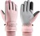 Winter Ski Gloves, Waterproof Touchscreen Snowboard Gloves, Windproof Warm Snow Gloves for Mens, Womens, Skiing, Snowboarding, Running and Cycling, One Size