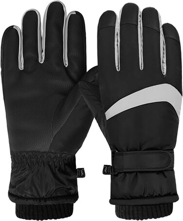 Winter Ski Gloves for Men Women - Cold Weather Windproof Thermal Touchscreen Waterproof Warm Snow Gloves for Skiing Cycling Outdoor Sports