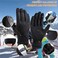 Winter Gloves for Outdoor Sports, Waterproof Windproof, Liner Thermal Warm, Touch Screen, Running Gloves for Driving/Cycling/Running/Hiking, Women &amp; Men