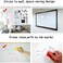 Whiteboard Sticker 60x200cm - Peel and Stick Dry Erase Board for Wall, Self-Adhesive Removable Whiteboard Paper for Home, Office, School, Homework, College Students