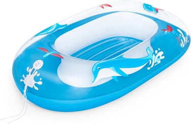 Inflatable Baby Boat, Pool Rafts for Kids Boys and Girls, Inflatable Swim Pool Float