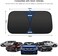 142 * 80CM Foldable Car Windshield Sunshade, Front Windshield Reflective Sunshad with Storage Pouch, Car Front Window for Top Blocks UV Rays and Sun Heat Protection