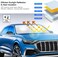 142 * 80CM Foldable Car Windshield Sunshade, Front Windshield Reflective Sunshad with Storage Pouch, Car Front Window for Top Blocks UV Rays and Sun Heat Protection