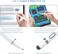 Radiotronics Active Stylus Pen White/Black 1.45mm fine Tip for iPad Apple iPhone Samsung Tablets, on iOS and Android Capacitive Touchscreen