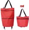 Collapsible Folding Shopping Cart Trolley Rolling Bag with Wheel
