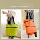 Collapsible Folding Shopping Cart Trolley Rolling Bag with Wheel