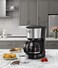 750W 10 Cup Coffee Maker/Coffee Machine With Glass Carafe For Drip Coffee, Silver/Black
