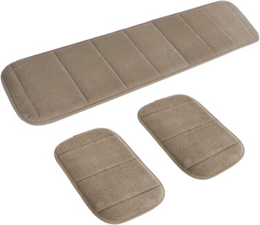 Radiotronics 2 Sets Ergonomic Computer Elbow Wrist Pad, Long & Short Size Combination Keyboard Wrist Rest Elbow Support Mat for Office Desktop Working Gaming