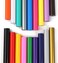 Permanent Vinyl Roll, 12" x 3FT Multi-Color Permanent Vinyl for Cricut, Silhouette - Easy to Weed &amp; Transfer, 18 Rolls Adhesive Vinyl Roll for Indoor &amp; Outdoor Decal