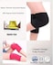 Men Women Thicken Thermal Knee Braces Leg Warmers Winter Breathable Knee Pads Leg Sleeves for Ski Cycling Dance