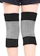Men Women Thicken Thermal Knee Braces Leg Warmers Winter Breathable Knee Pads Leg Sleeves for Ski Cycling Dance