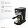 20 Bar Coffee Machine 2 Cups Dual Stainless Steel Filter, Touch Display, 1.2L Tank Coffee Maker, Milk Foam Maker, Adjustable Steam Control, Cappuccino