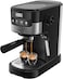 20 Bar Coffee Machine 2 Cups Dual Stainless Steel Filter, Touch Display, 1.2L Tank Coffee Maker, Milk Foam Maker, Adjustable Steam Control, Cappuccino