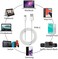 Type C Cable 1M USB C Cable Fast Charging USB Cord Charger Wire for Samsung Galaxy S24, M13, Pixel 8, Redmi Note, Huawei, PS5, Xiaomi, Vivo, Oppo, Realme