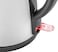 Cordless Electric Kettle, 2200W, 1.7L Capacity, Quick Boiling, Lightweight Design, 360&deg; Swivel Base, Auto Shut-Off, Boil-Dry Protection, Concealed Heating Plate, White