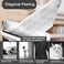 Lint Rollers Large, 9.5'' Wide Floor Carpet Cleaner Lint Rollers for Pet Hair Extra Sticky, Pet Hair Remover, Cat &amp; Dog Hair Remover, Lint Remover for Sofa Carpet with 4 Refills