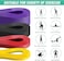 Resistance Band, Pull Up Assistance Band Set for Legs, Working Out, Muscle Training, Physical Therapy, Shape Body, Men Women
