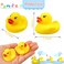50PCS Rubber Ducks for Baby Bath Toy Shower Birthday Party Favors Gift