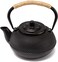 Japanese Tetsubin Cast Iron Teapot Tea Kettle pot with Stainless Steel Infuser for Stovetop Safe Coated with Enameled Interior