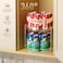 2 Tier Lazy Susan Turntable Organizer 9.25'' Rotating Spice Rack Organization for Cabinet, Kitchen Pantry Organizer, Countertop, Spining Makeup Organizer for Bathroom Vanity, Clear