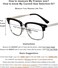 Clip-on Flip Up Metal Clip Rimless Sunglasses for Prescription Glasses