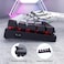 Portable 60% Mechanical Gaming Keyboard,Wired ErgonomicKeyboard with Red Switches,18 LED Backlit Keyboard,61 Keys Ultra-Compact Mini OfficeKeyboard