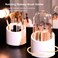 Rotating Makeup Brush Holder with Lid, Dustproof Cosmetic Brush Storage Organizer for Vanity Bathroom Dresser, Pen Pencil Holder for Office School, Acrylic Rack