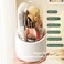Rotating Makeup Brush Holder with Lid, Dustproof Cosmetic Brush Storage Organizer for Vanity Bathroom Dresser, Pen Pencil Holder for Office School, Acrylic Rack
