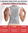 Postural Belt Correction Belt, Shoulder Corrector Posture Corrector Invisible Orthopedic Corset Straight Back Support and Shoulder Straightener Elastic Band(L)