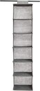6 Tier Hanging Shelf Closet Storage Organizer, AQ-NON1016, 21.59 CM D x 29.21 CM W x 22.86 CM H