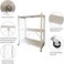 Radiotronics Foldable Storage Shelves - White (3-Tier)